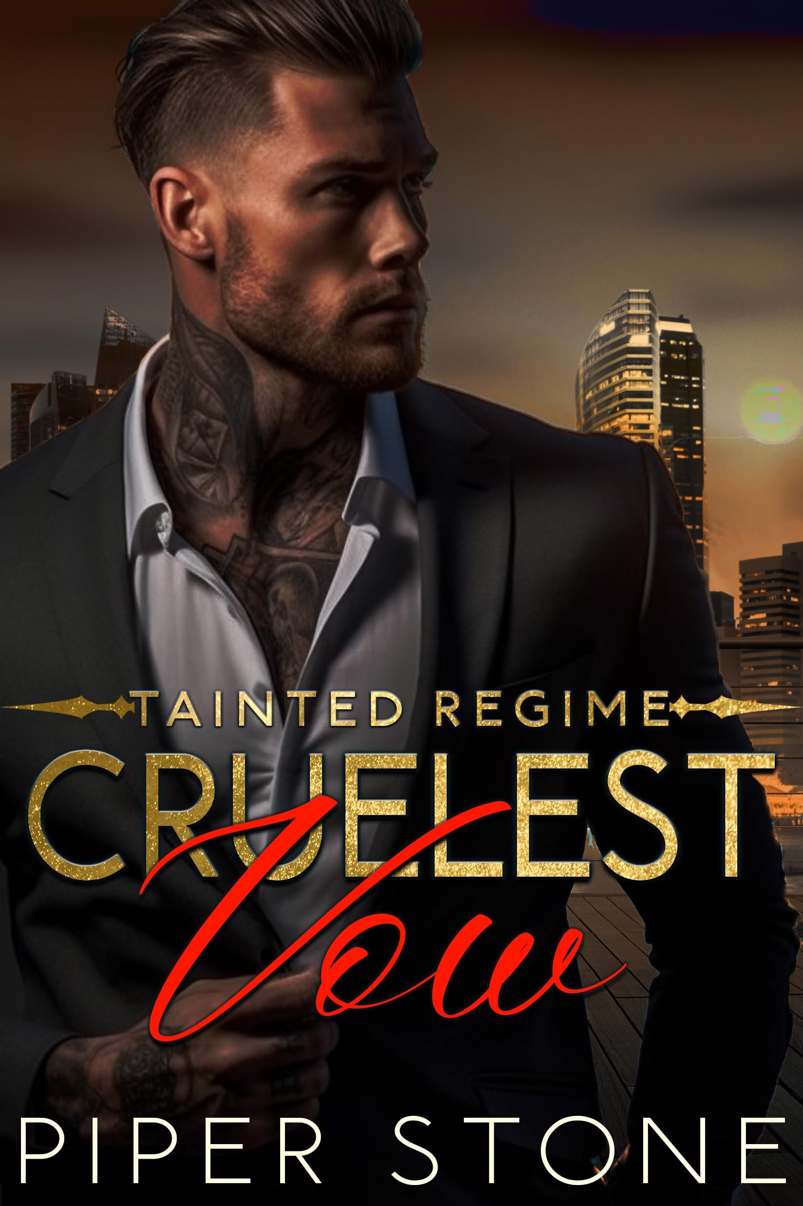 Cruelest Vow: A Dark Mafia Romance (Tainted Regime Book 1) Cover